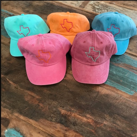 Texas Embroidered Baseball Hat - Picture 2 of 3